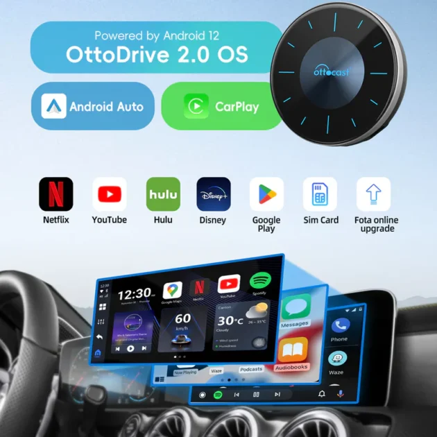 Ottocast P3 CarPlay AI Box